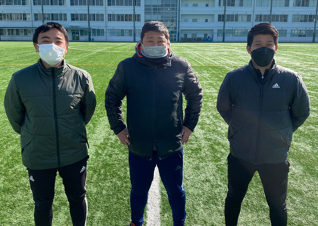 湘南工科大学附属高校サッカー部 天満コーチ 山田コーチ 石山コーチインタビュー Sports Analytics Lab